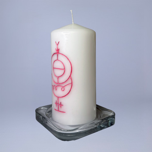 Lumânare ritualizată – Atrage Iubirea 2