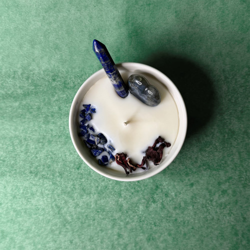 Lumânare Ritualizată Cristale - Stellar Moon