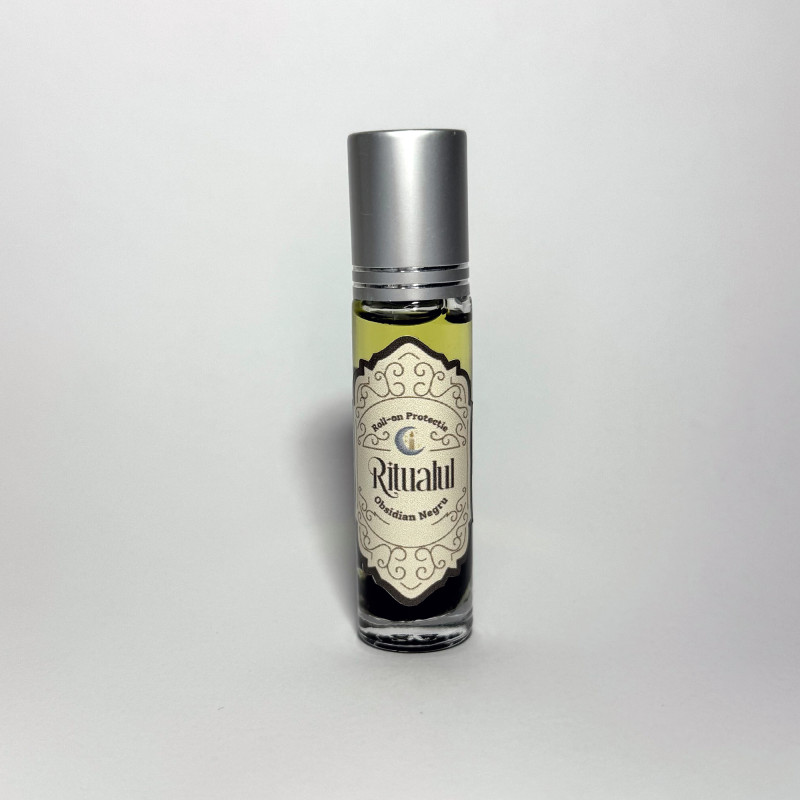 Roll-On Protecție cu Obsidian Negru