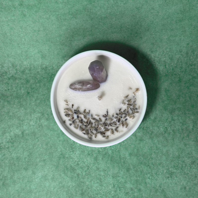 Lumânare Ritualizată Cristale - Serenite