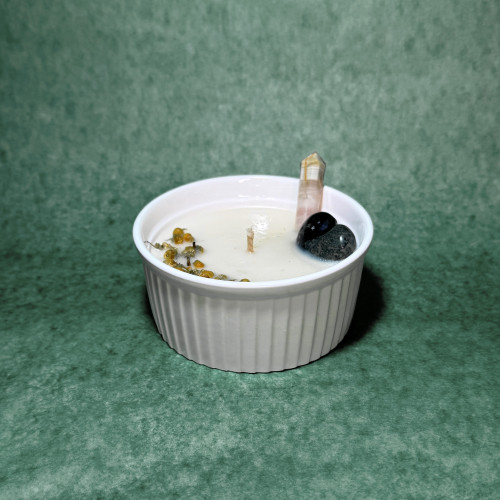 Lumânare Ritualizată Cristale - Santhia 2