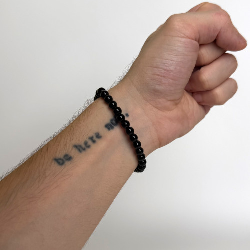 Brățară Obisidian Negru 2