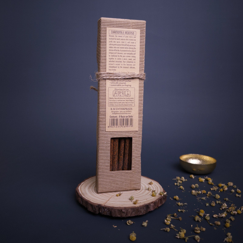 Bețișoare Ritual cu Mușețel - Gardianul Somnului și al Păcii Interioare